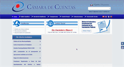 Desktop Screenshot of camaradecuentas.gob.do